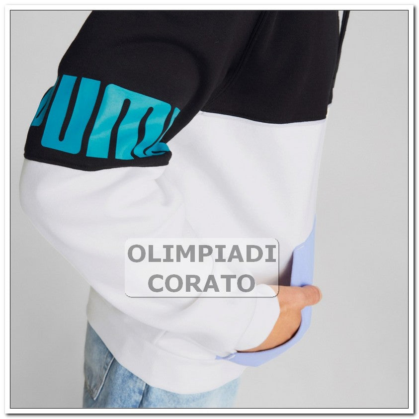FELPA CAPPUCCIO PUMA COLORBLOCK
