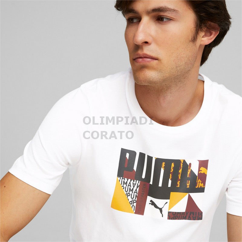 T SHIRT MONOGRAM GRAPHIC PUMA