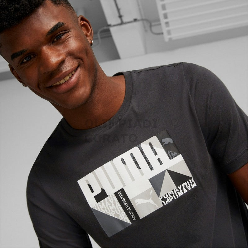 T SHIRT MONOGRAM GRAPHIC PUMA