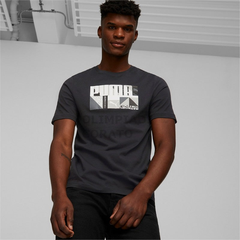T SHIRT MONOGRAM GRAPHIC PUMA