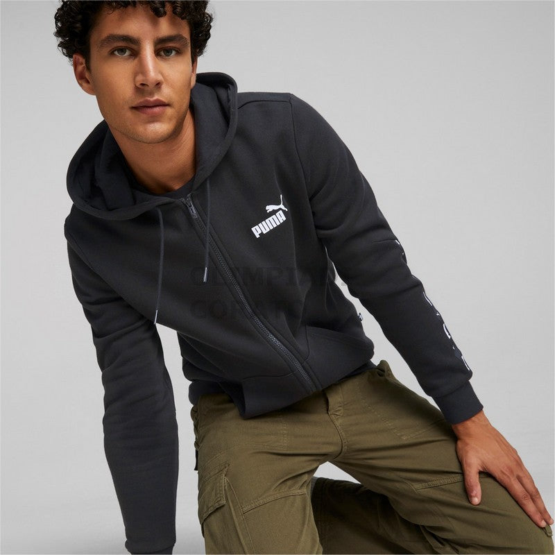 FELPA ZIP C/C ESS+ TAPE PUMA