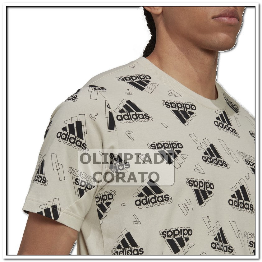 T-SHIRT ADIDAS MULTILOGO
