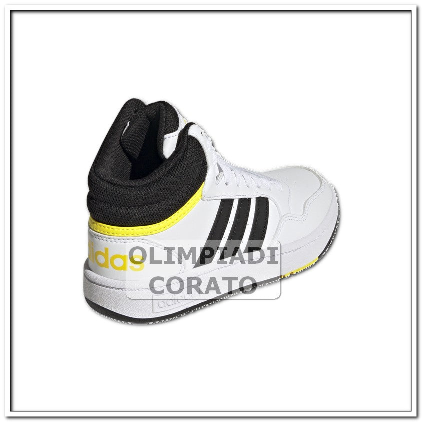HOOPS MID 3.0 K ADIDAS BIANCO