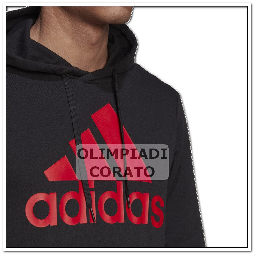 TUTA ADIDAS CAPPUCCIO NERO