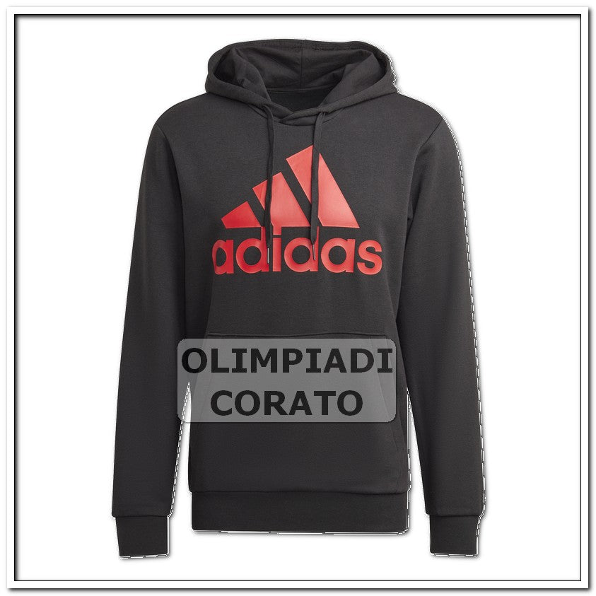 TUTA ADIDAS CAPPUCCIO NERO