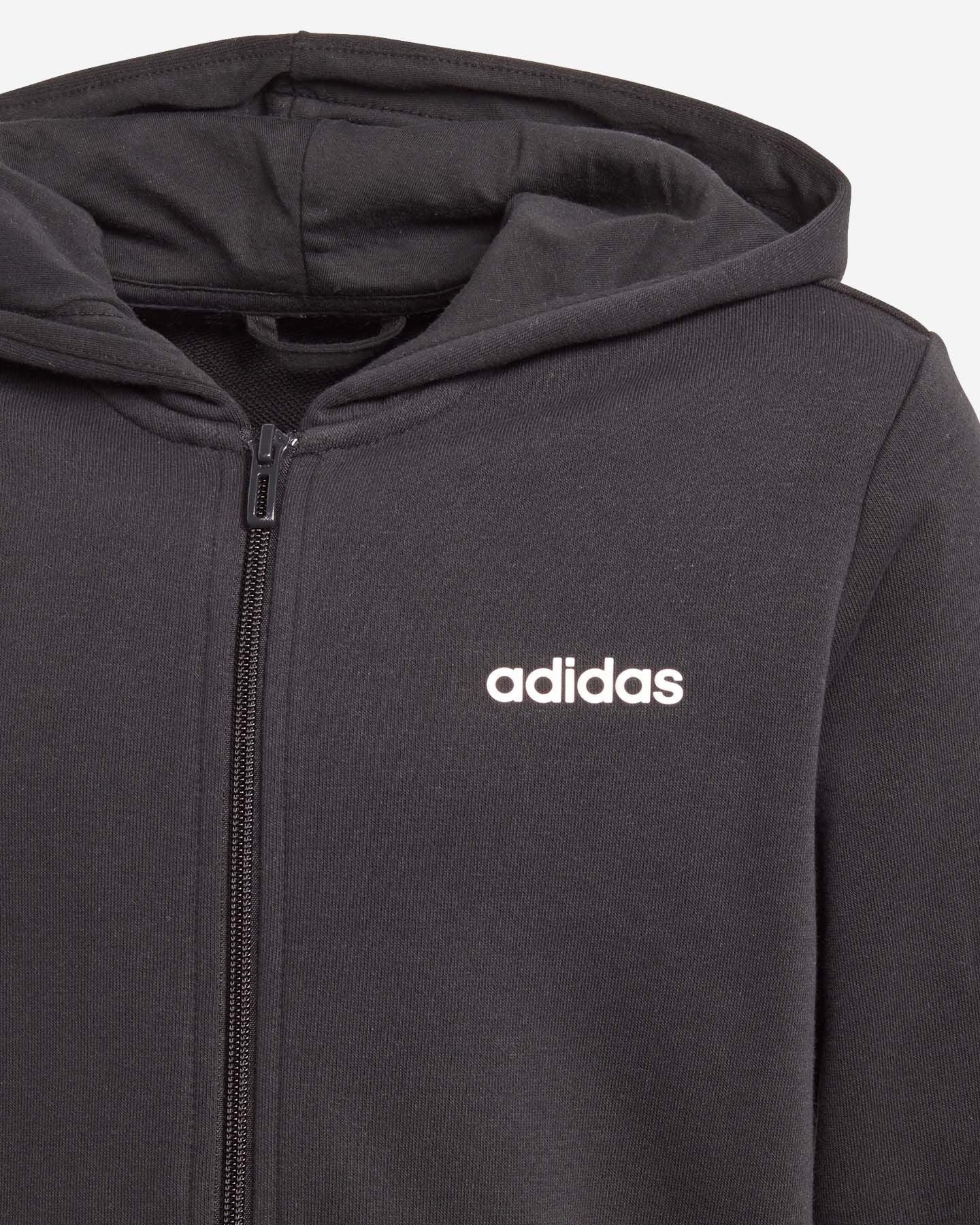 FELPA ZIP C/C JR DV1792 ADIDAS