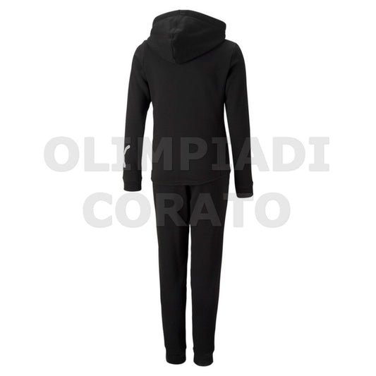 TUTA PUMA NERA GIRL JR