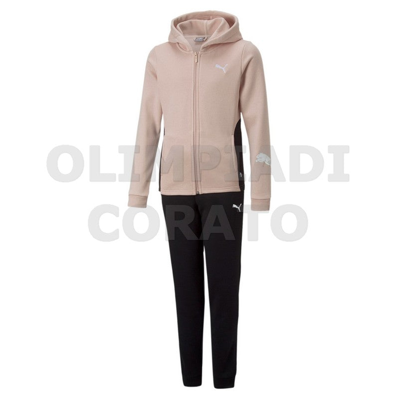 TUTA PUMA JUNIOR GIRL ROSA