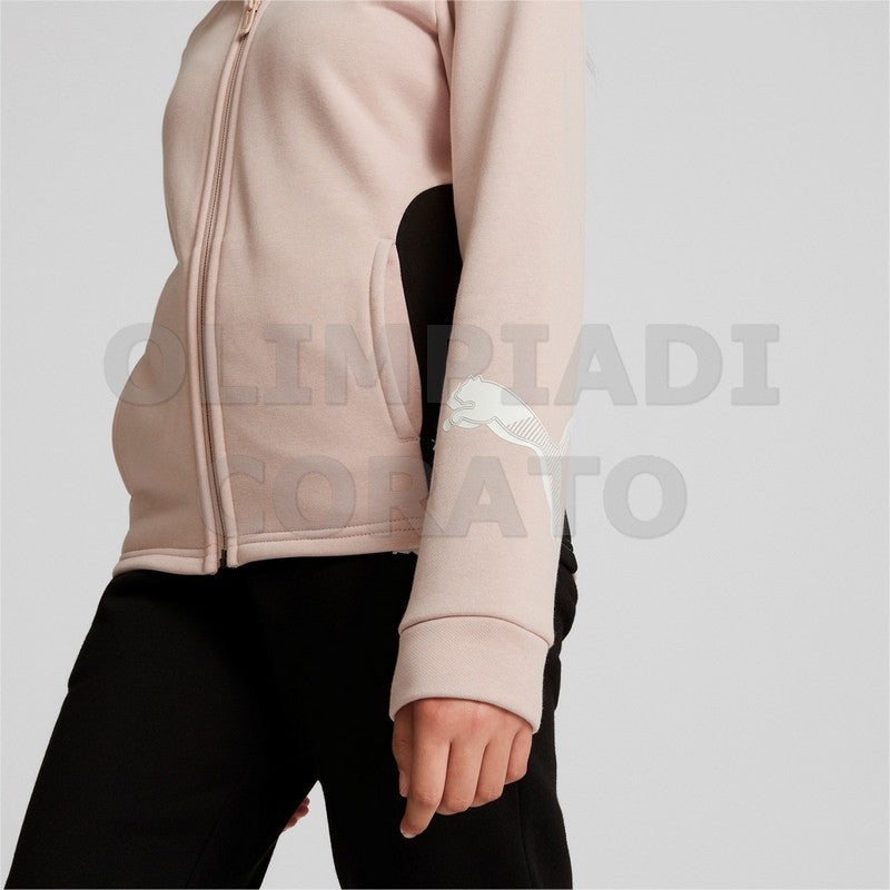 TUTA PUMA JUNIOR GIRL ROSA