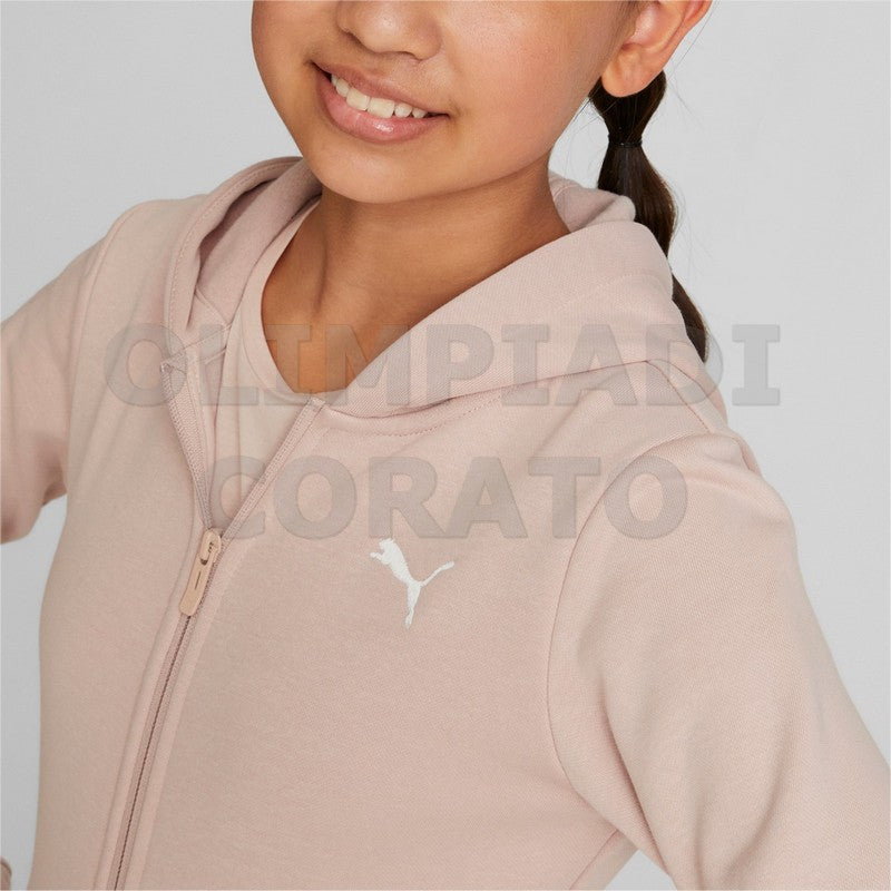 TUTA PUMA JUNIOR GIRL ROSA
