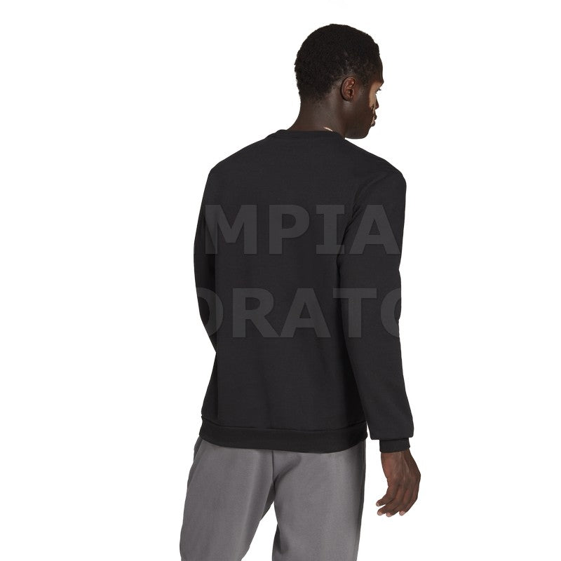 FELPA GIRO ADIDAS NERO FELPA