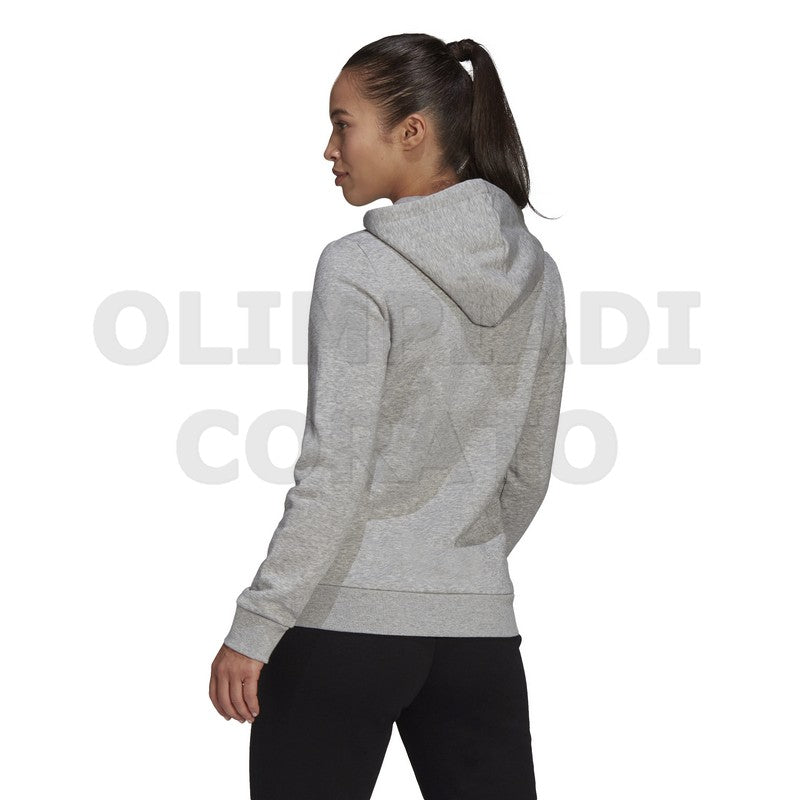 FELPA CAPPUCCIO DONNA ADIDAS GRIGIO