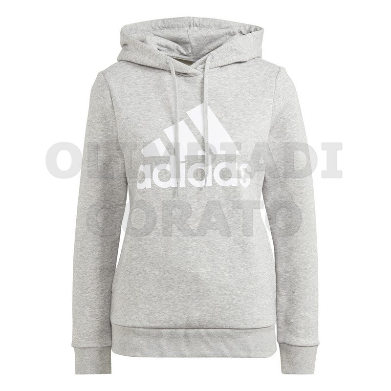 FELPA CAPPUCCIO DONNA ADIDAS GRIGIO