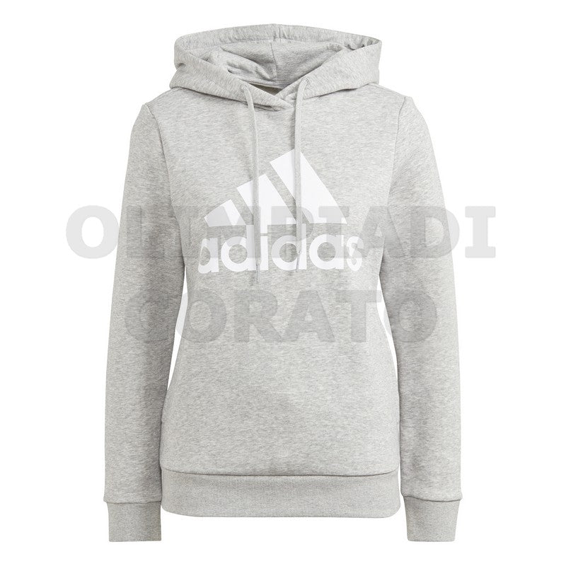 FELPA CAPPUCCIO DONNA ADIDAS GRIGIO