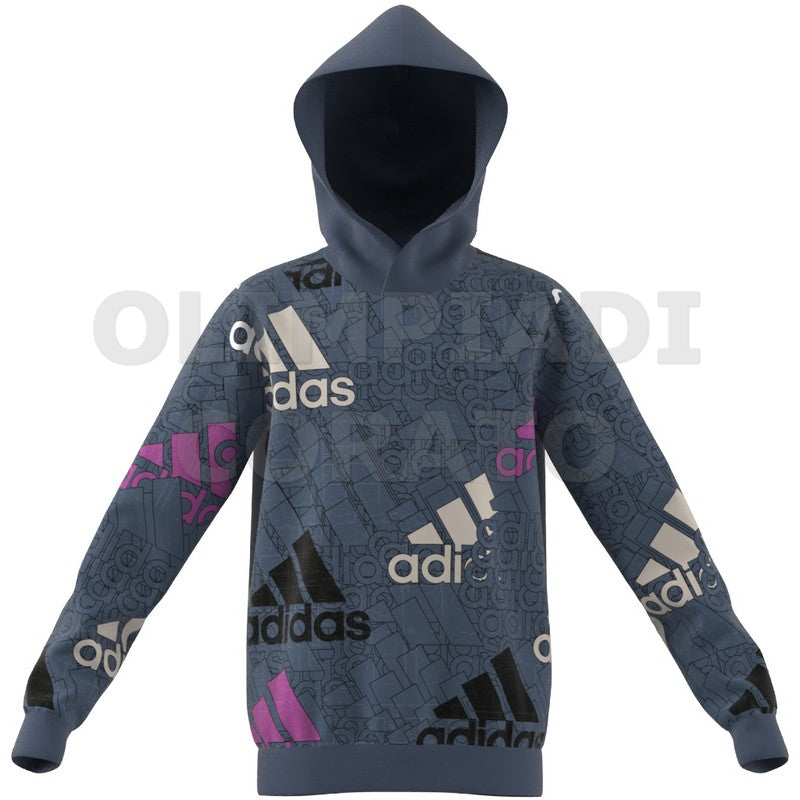FELPA COTONE FRANCH TERRY JR ADIDAS