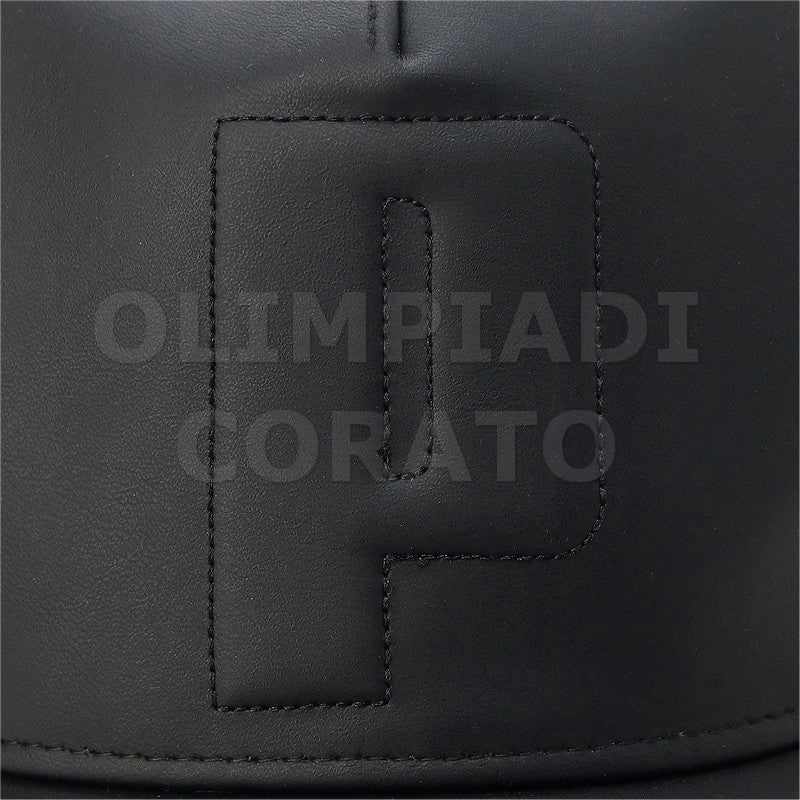 CAPPELLO VISIERA PUMA VEGAN SIMILPELLE NERO