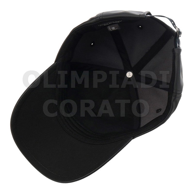 CAPPELLO VISIERA PUMA VEGAN SIMILPELLE NERO