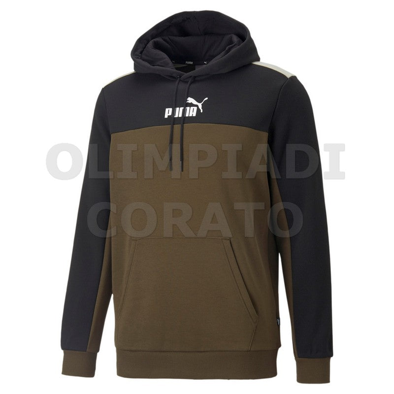 FELPA CAPPUCCIO PUMA VERDONE