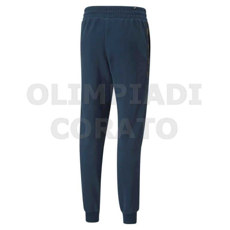 PANTALONE ESS TAPE GOLDEN PUMA BLU