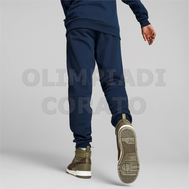 PANTALONE ESS TAPE GOLDEN PUMA BLU