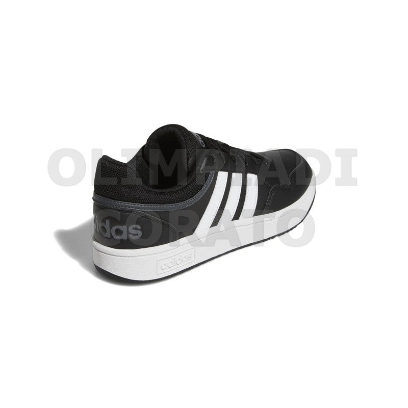 ADIDAS HOOPS 3.0 LOW NERO