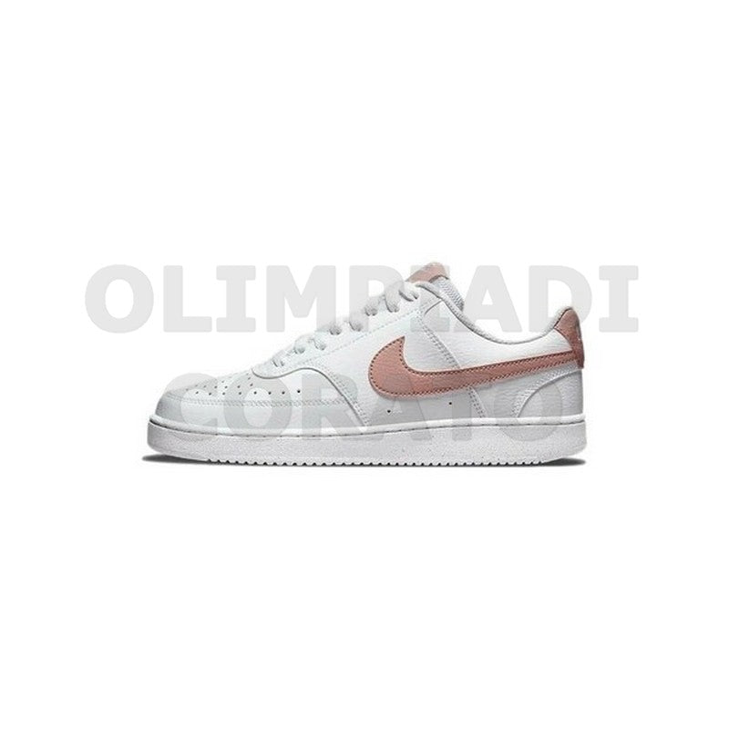 W NIKE COURT VISION LO BE BIANCOROSA