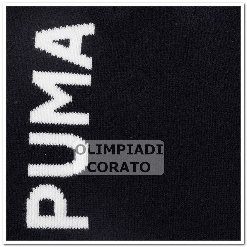 CAPPELLO LANA PUMA BLU