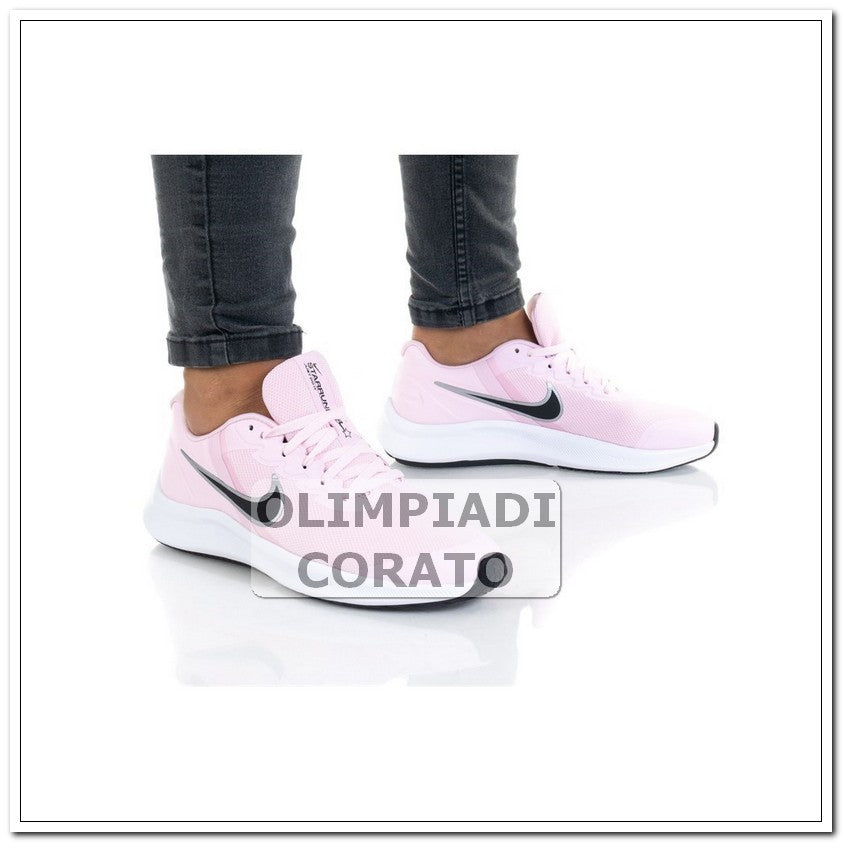 NIKE STAR RUNNER 3 (GS) NIKE ROSA
