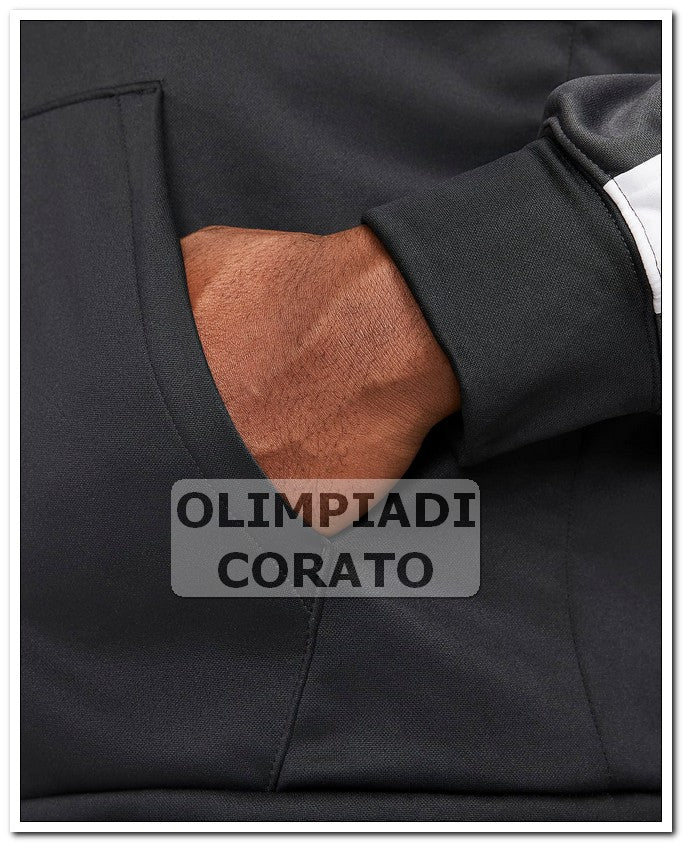 FELPA CON CAPPUCCIO NIKE THERMA-FIT NERO