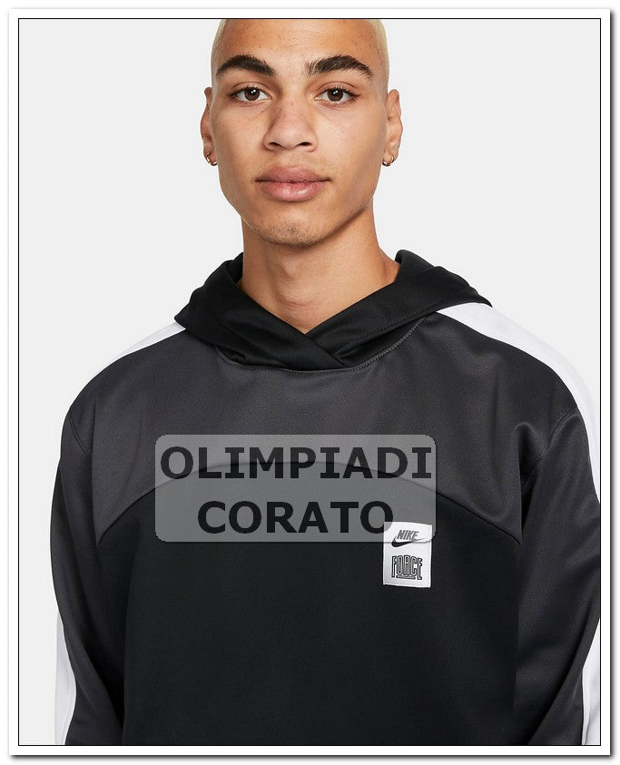 FELPA CON CAPPUCCIO NIKE THERMA-FIT NERO