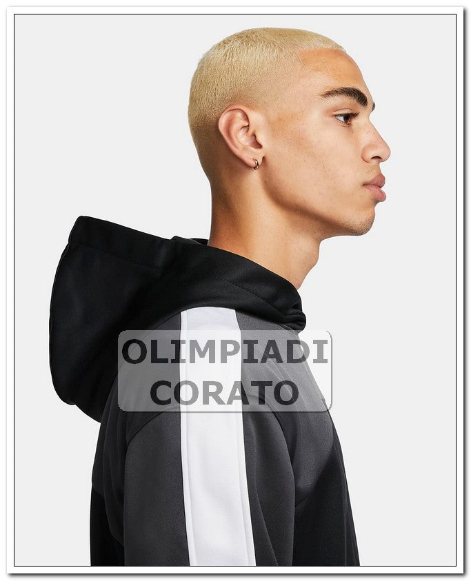 FELPA CON CAPPUCCIO NIKE THERMA-FIT NERO