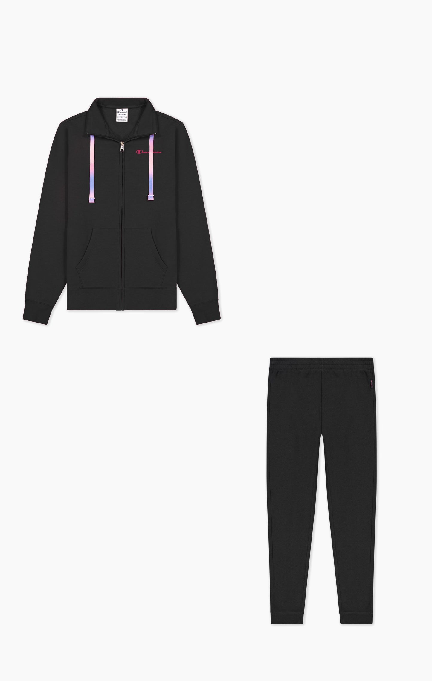 TUTA CHAMPION NERO DONNA