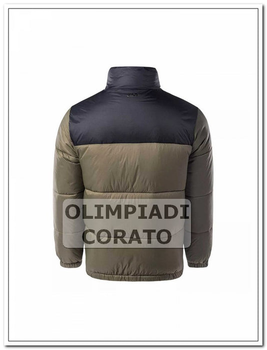 SOLLER PUFF JACKET FILA NERO/VERDONE