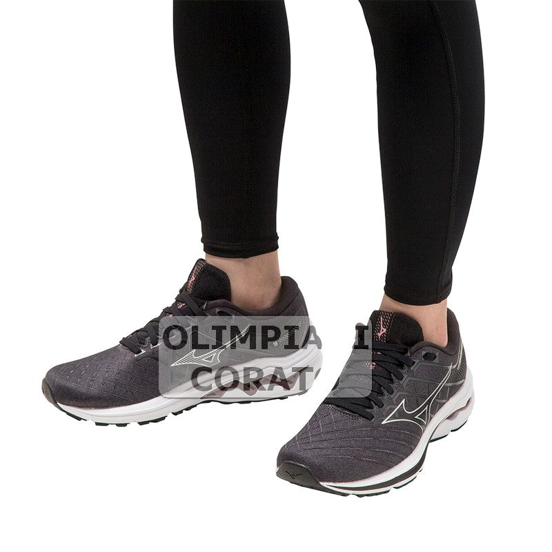 SHOE WAVE INSPIRE MIZUNO NERO J1GD2244