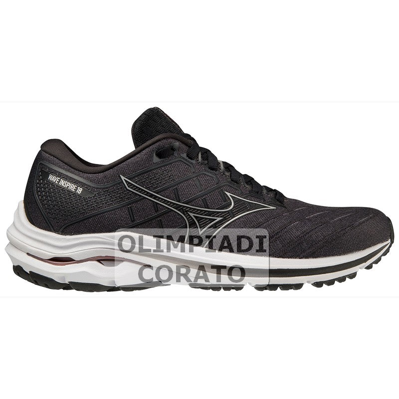 SHOE WAVE INSPIRE MIZUNO NERO J1GD2244