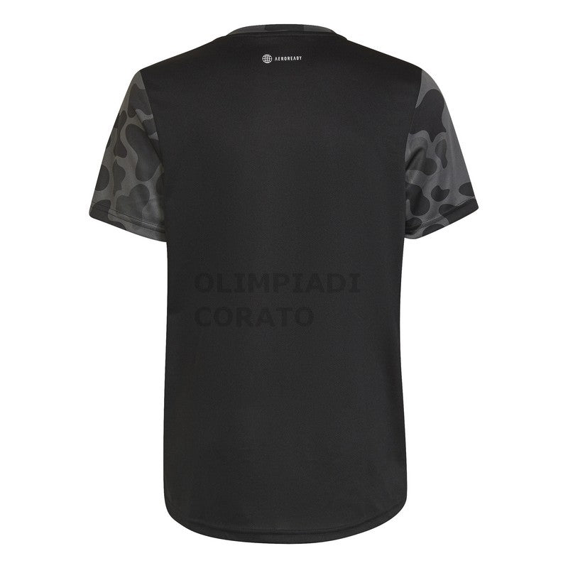 T-SHIRT CAMO TEE D2M BLACK/GRESIX/WHITE ADIDAS HG6830