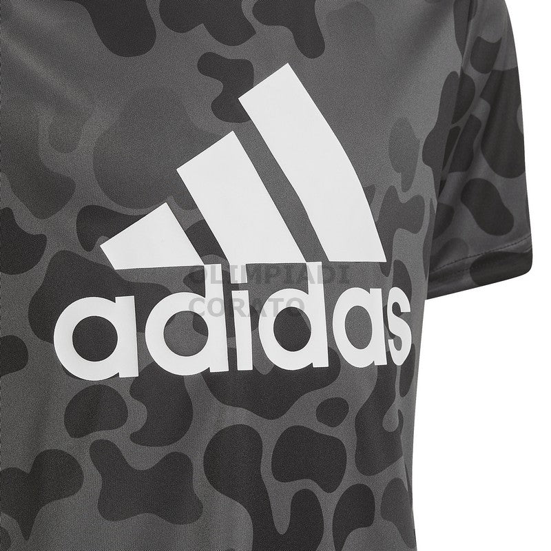 T-SHIRT CAMO TEE D2M BLACK/GRESIX/WHITE ADIDAS HG6830