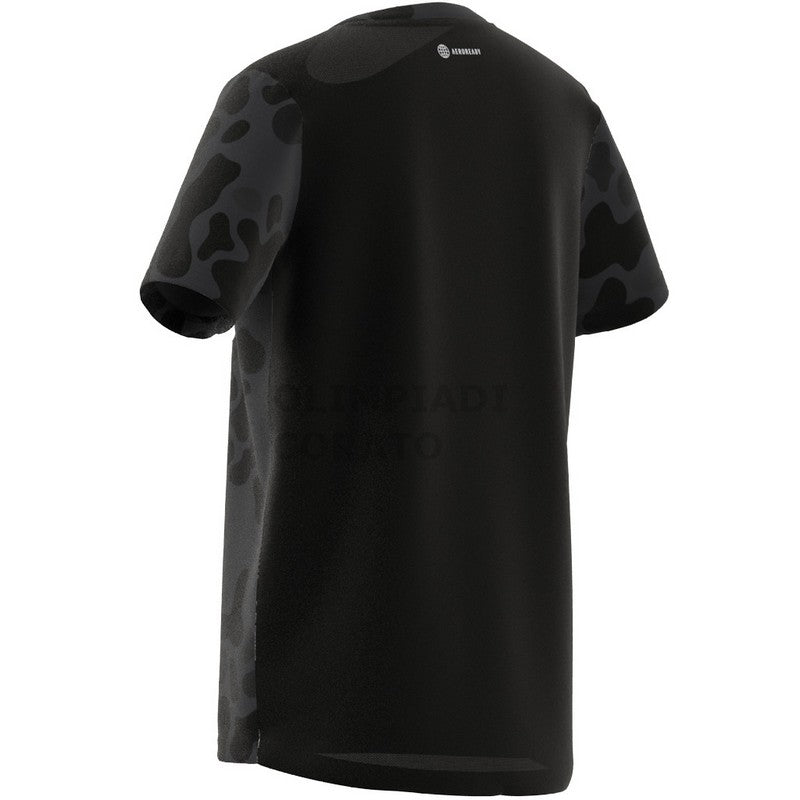 T-SHIRT CAMO TEE D2M BLACK/GRESIX/WHITE ADIDAS HG6830