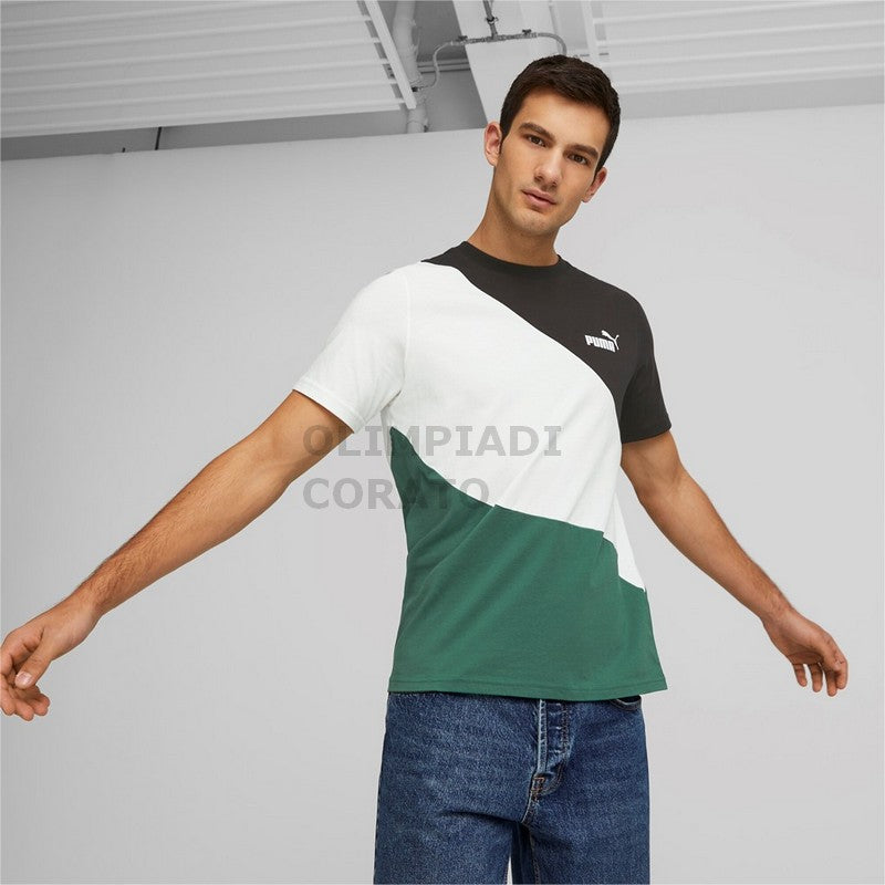 T-SHIRT POWER CAT TEE PUMA