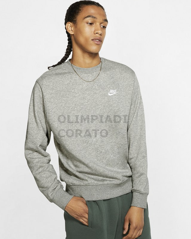 NIKE M NSW CLUB CRW FT DK GREY