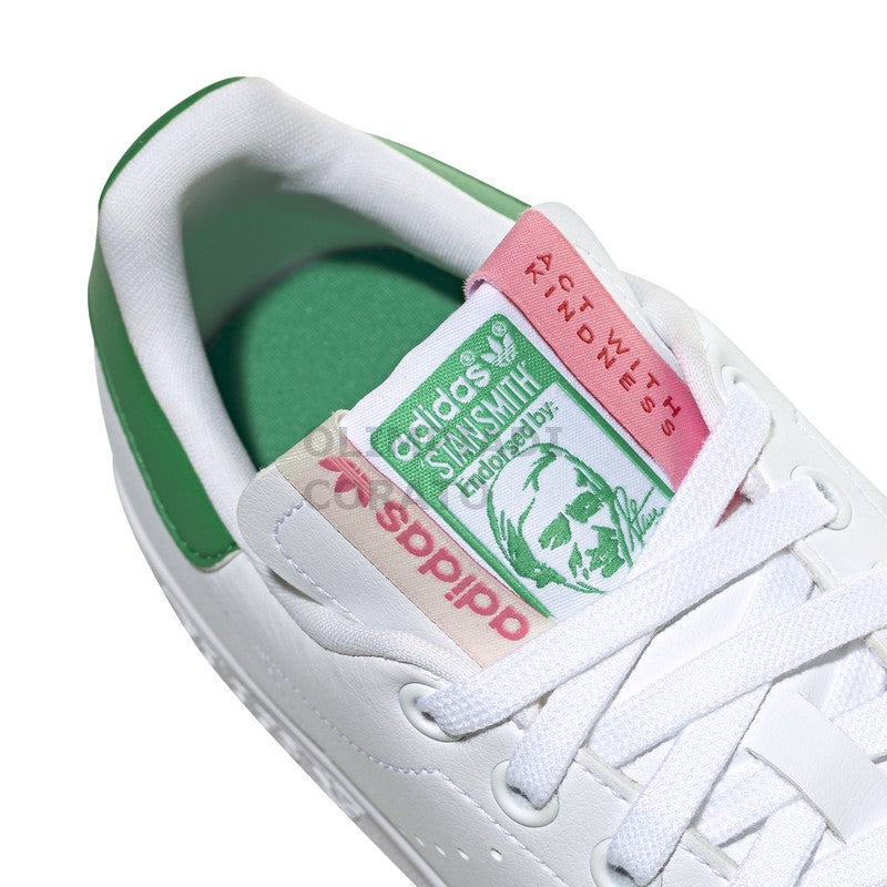 STAN SMITH W FTWWHT/GREEN/BLIPNK ADIDAS GY1508