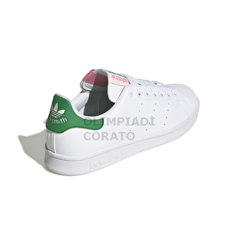 STAN SMITH W FTWWHT/GREEN/BLIPNK ADIDAS GY1508