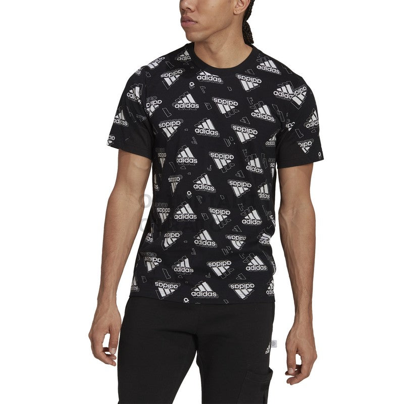 T-SHIRT BLACK ADIDAS HK2230