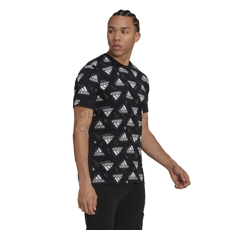 T-SHIRT BLACK ADIDAS HK2230