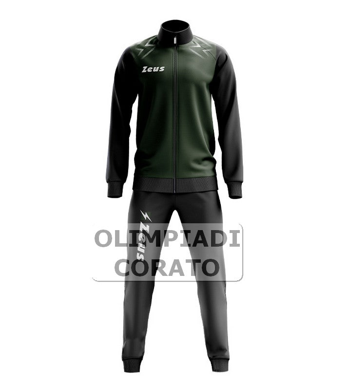 TUTA EASY ZEUS NERO VERDE
