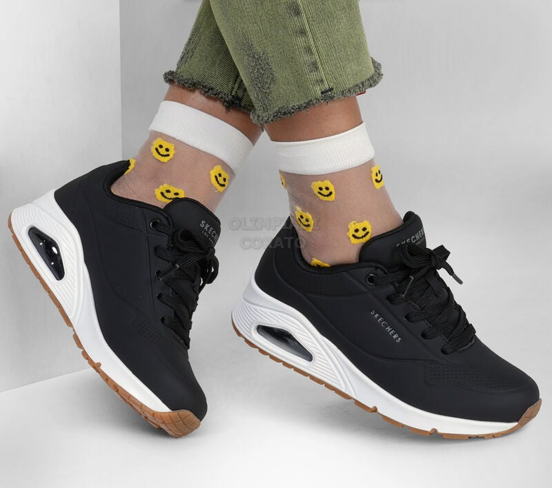 UNO -STAND ON AIR SKECHERS NERO