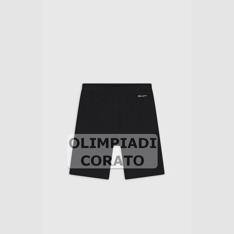 SHORT TIGHT CHAMPION PANTALONCINO ADERENTE NERO