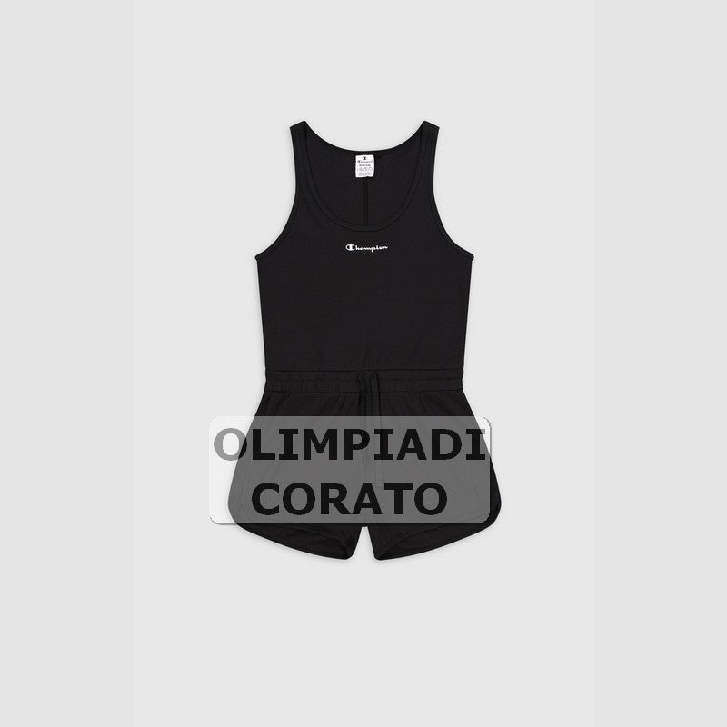 SALOPETTE CHAMPION NERO DONNA