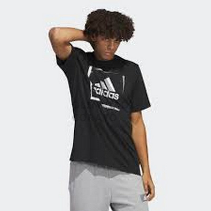T-SHIRT BLACK ADIDAS HS2519