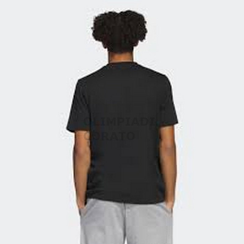 T-SHIRT BLACK ADIDAS HS2519